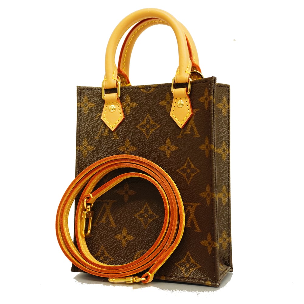 Louis Vuitton, Bags, Auth Louis Vuitton Monogram 2way Bag Petite Sac  Plastic M8295 Womens Handbag