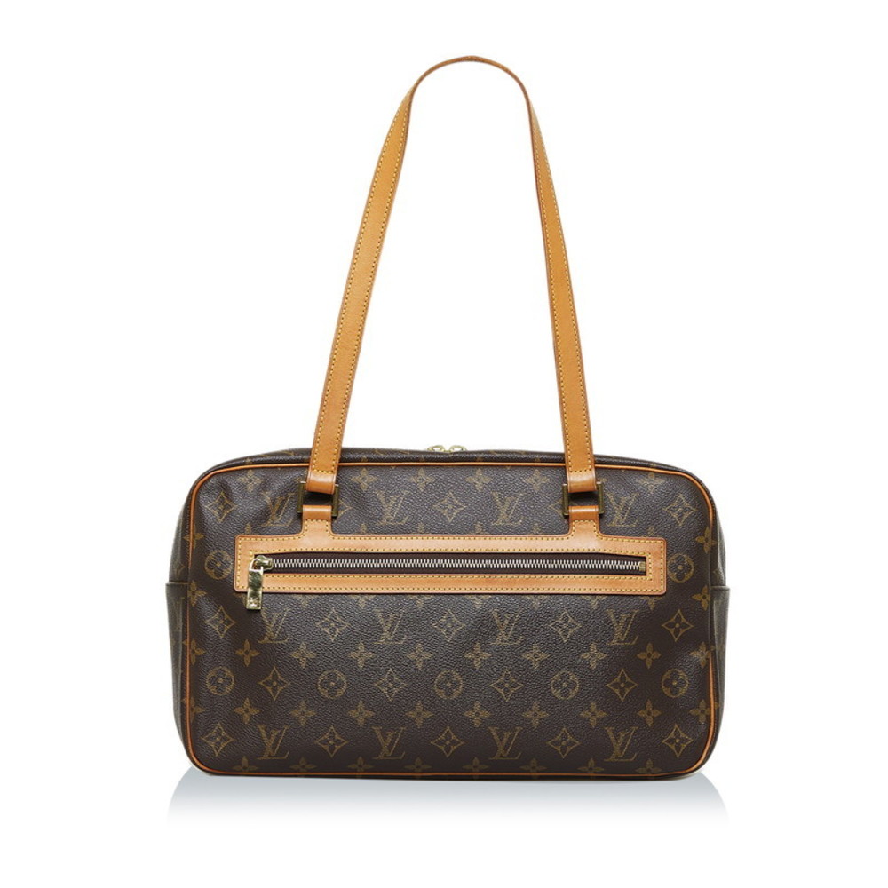 Brown Louis Vuitton Monogram Cite GM Shoulder Bag