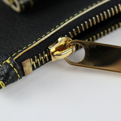 LOUIS VUITTON Louis Vuitton Unseparable GM Suhari Long Wallet M91940 Leather Black Gold Hardware