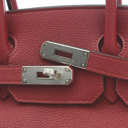 Hermes Birkin 30 Togo Rouge Handbag