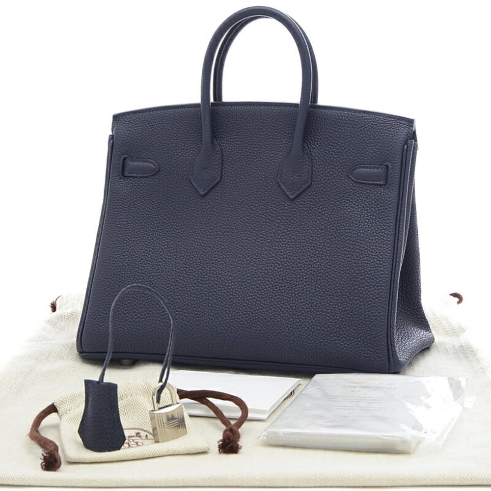 Hermes Birkin 25 Togo Leather Bag