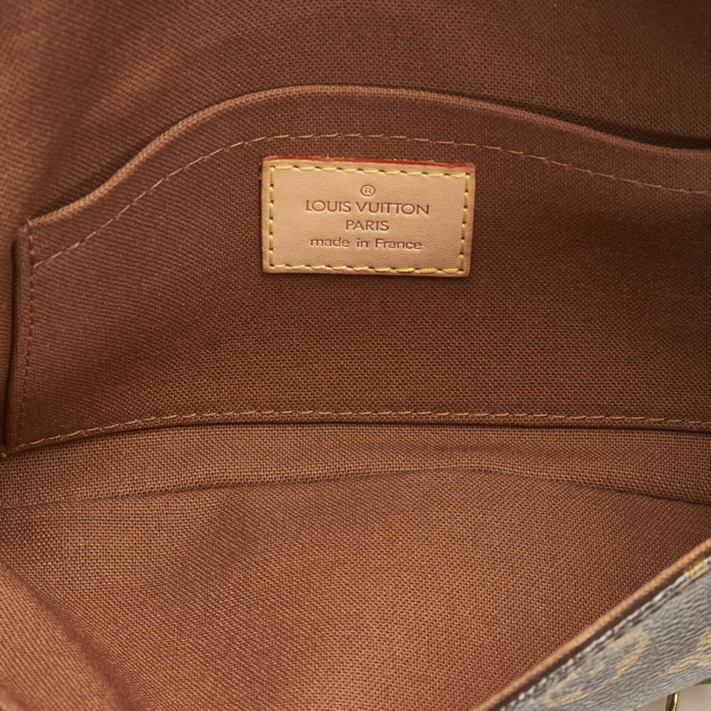 Louis Vuitton Pochette Marrell Bum Bag Monogram Brown M51159 Free
