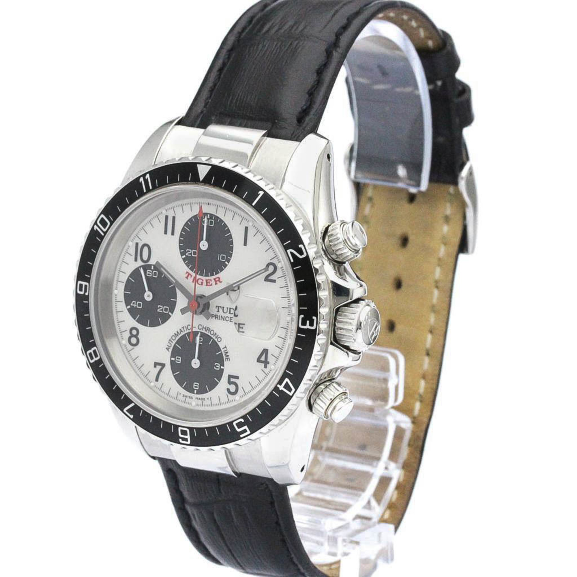 Polished TUDOR Chrono Time Prince Date Tiger Chronograph Watch 79270P BF561853