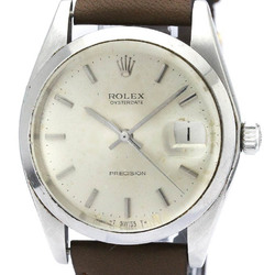 Vintage ROLEX Oyster Date Precision 6694 Steel Hand-winding Mens Watch BF561862