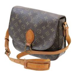 LOUIS VUITTON Louis Vuitton Cruise Line Stamp Bag PM Brown M95238 Women's  Leather Suede Handbag