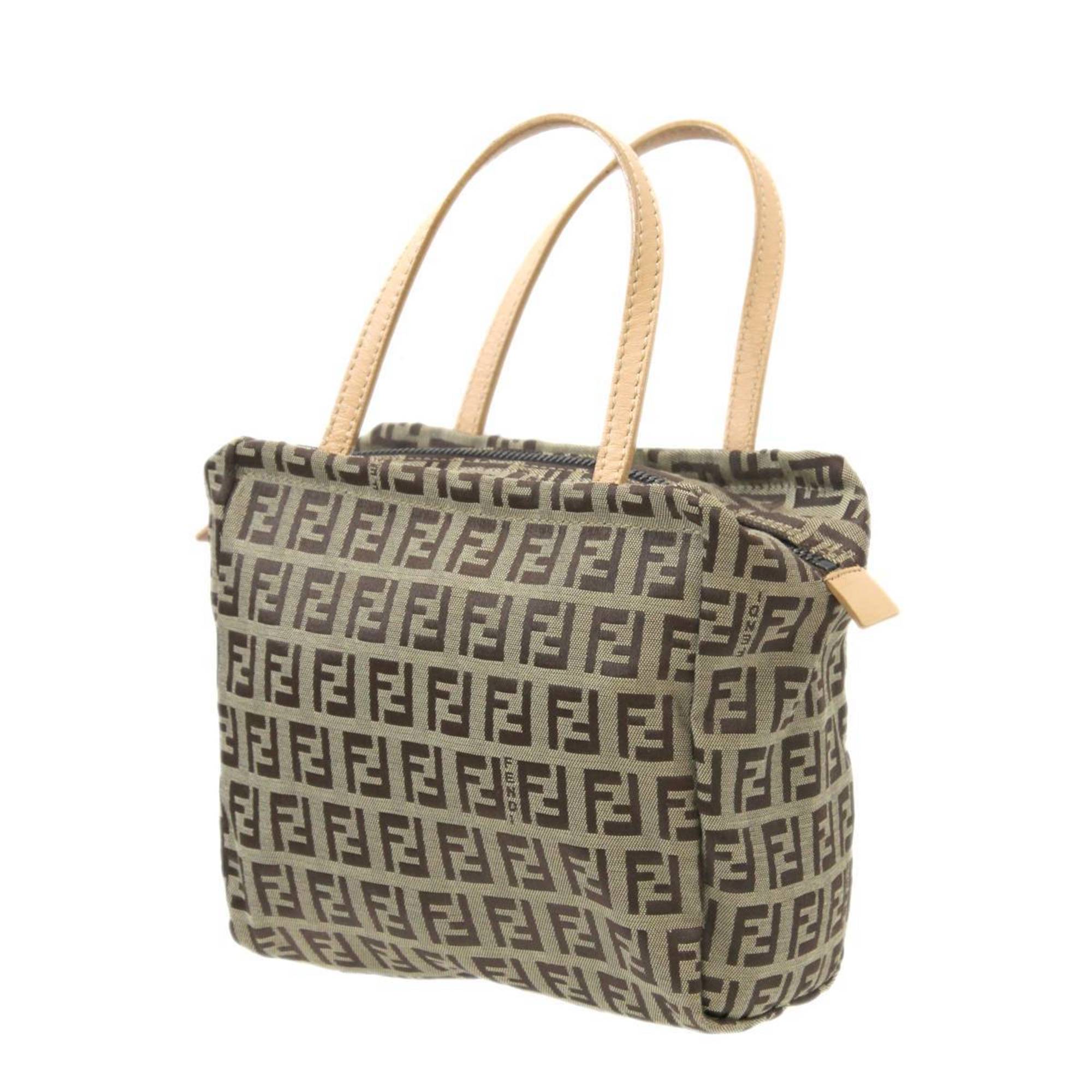 FENDI Fendi Canvas Zucca Beige 2415 SN000-028