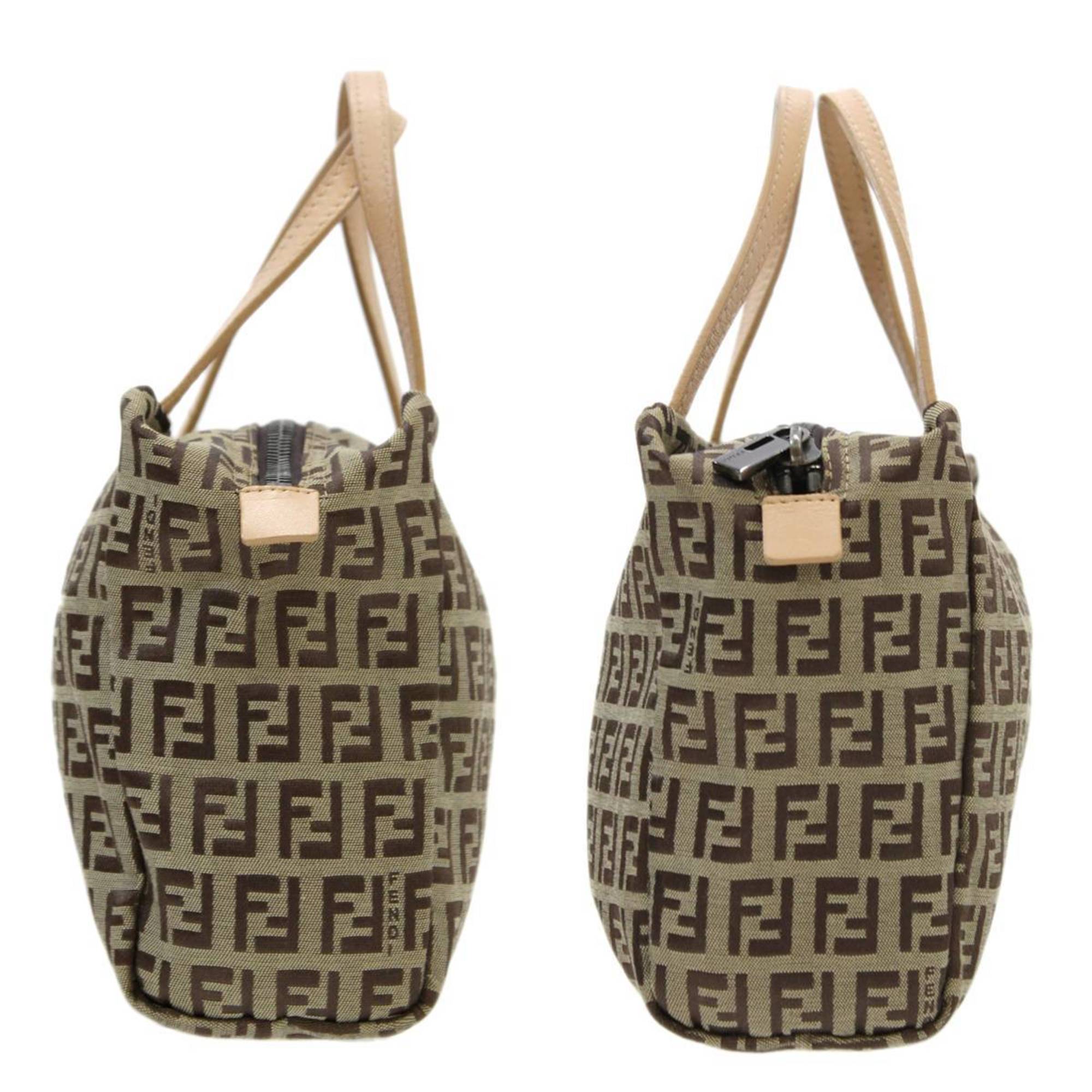 FENDI Fendi Canvas Zucca Beige 2415 SN000-028