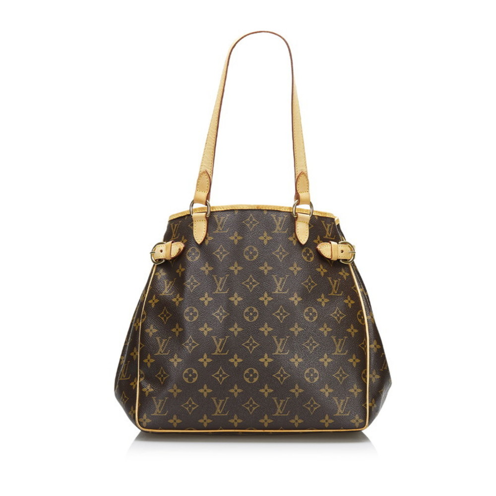 Louis Vuitton // Brown Monogram Batignolles Vertical Shoulder Bag