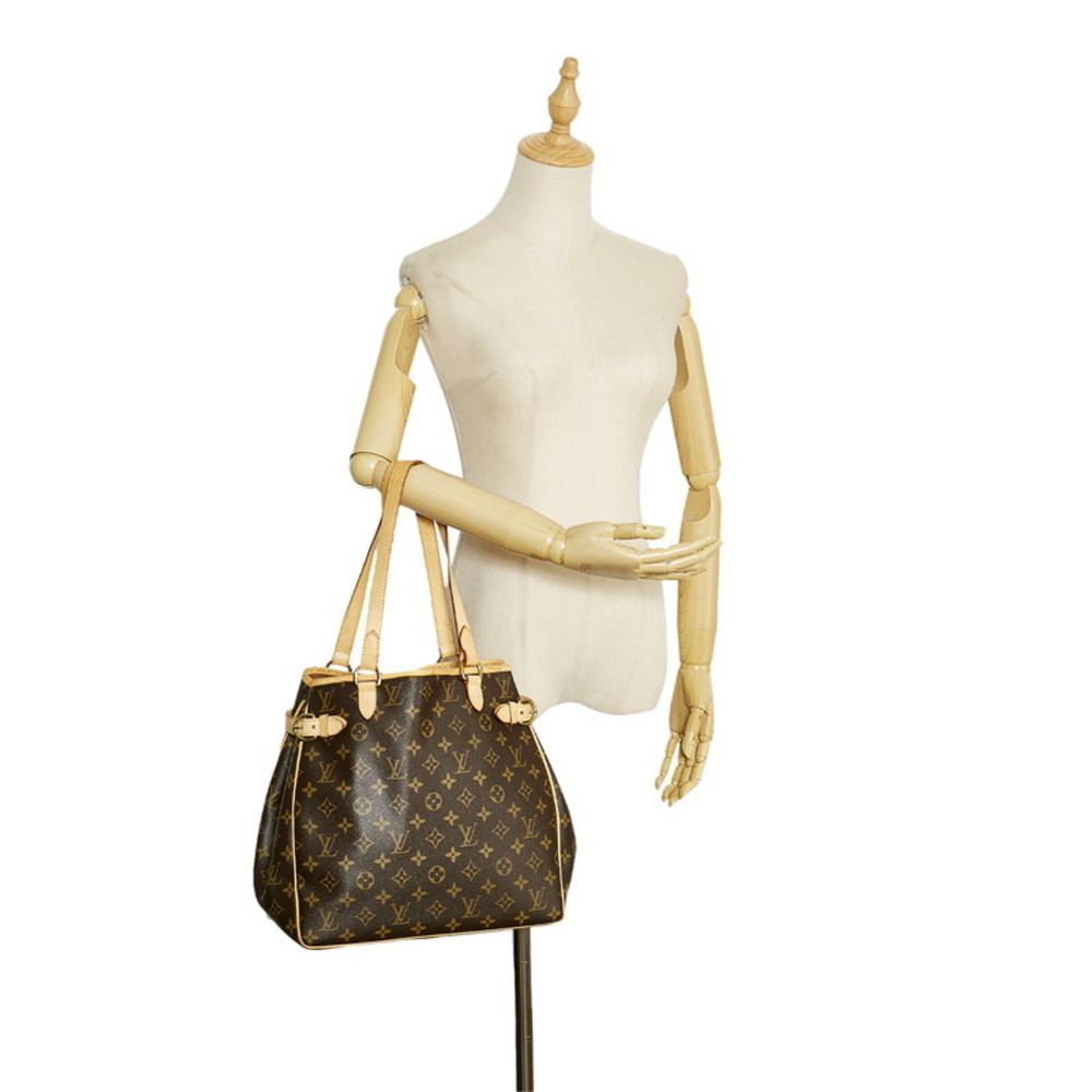 Louis Vuitton Monogram Batignolles Vertical Shoulder Bag Tote