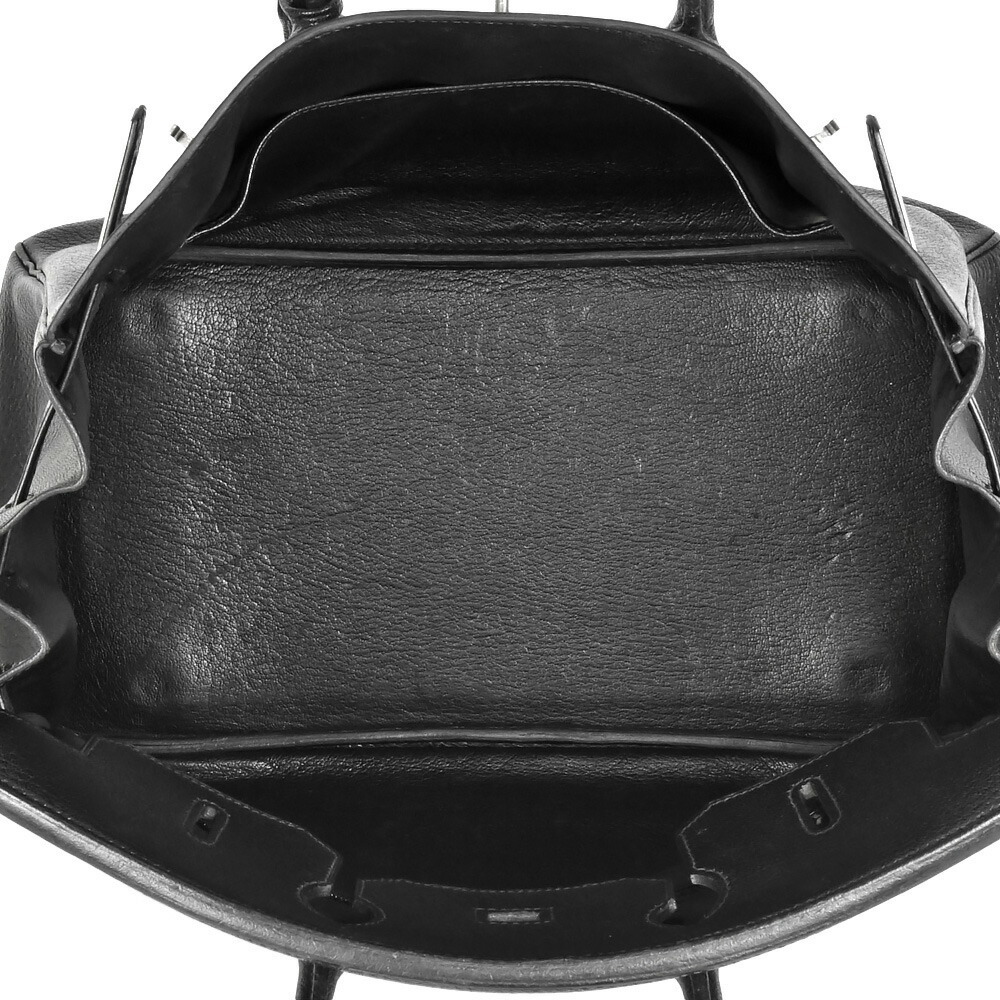 Hermès Black Chevre de Coromandel Birkin 35 QGB0I40IKB000