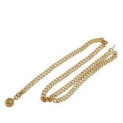 Chanel coco mark coin 2 consecutive chain belt gold plated ladies CHANEL