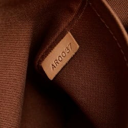 Louis Vuitton Monogram Lockit Oriental Handbag M40104 Brown PVC Leather  Ladies LOUIS VUITTON
