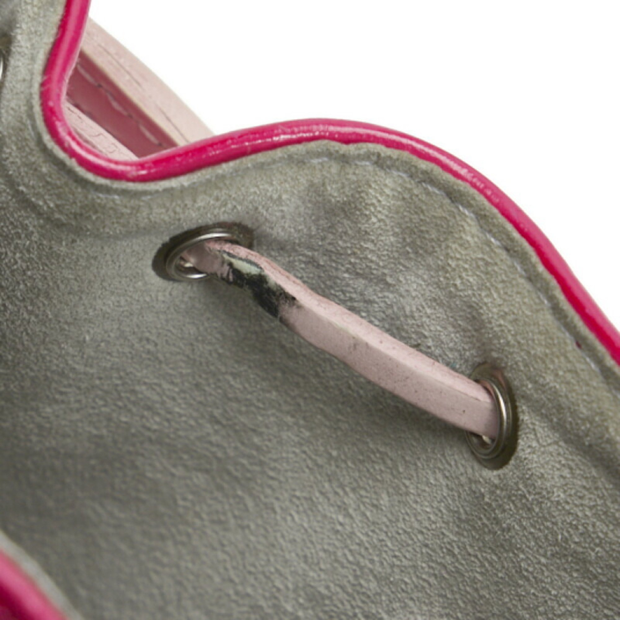 Louis Vuitton Epi Nano Noe Shoulder Bag M42502 Pink Navy PVC Leather Women's LOUIS VUITTON