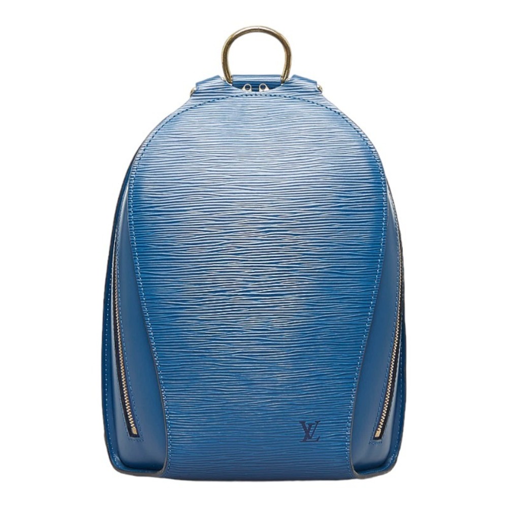 Louis Vuitton Epi Mabillon Backpack M52235 Toledo Blue Leather