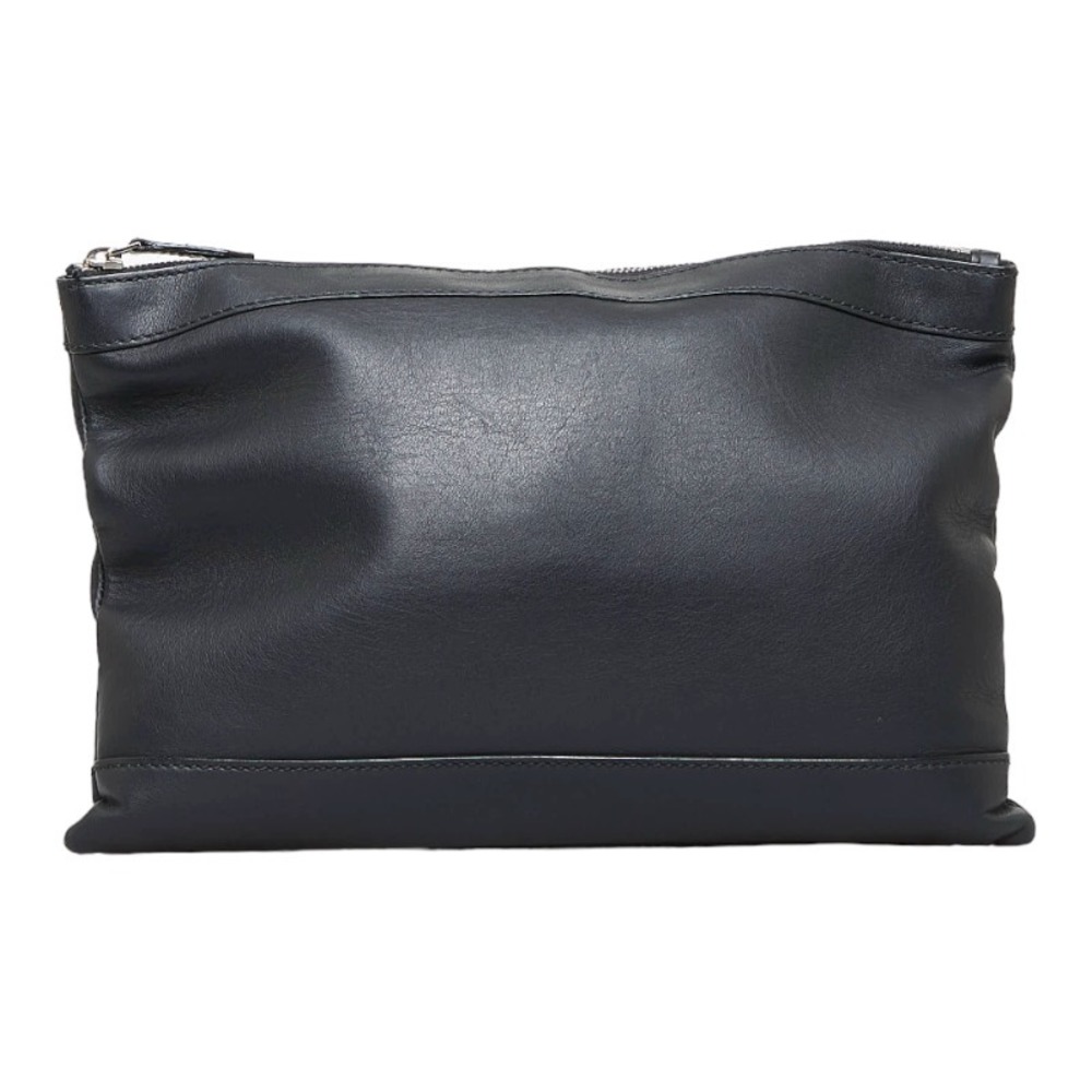 Leather clutch bag Balenciaga Black in Leather - 35836207
