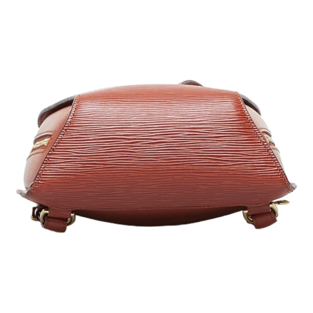 Louis Vuitton Epi Mabillon Backpack M52233 Kenya Brown Leather Women's