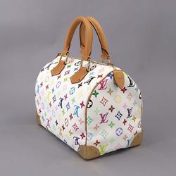 Louis Vuitton LOUIS VUITTON Monogram Multicolor Speedy 30 Handbag Bron M92643 Gold Hardware