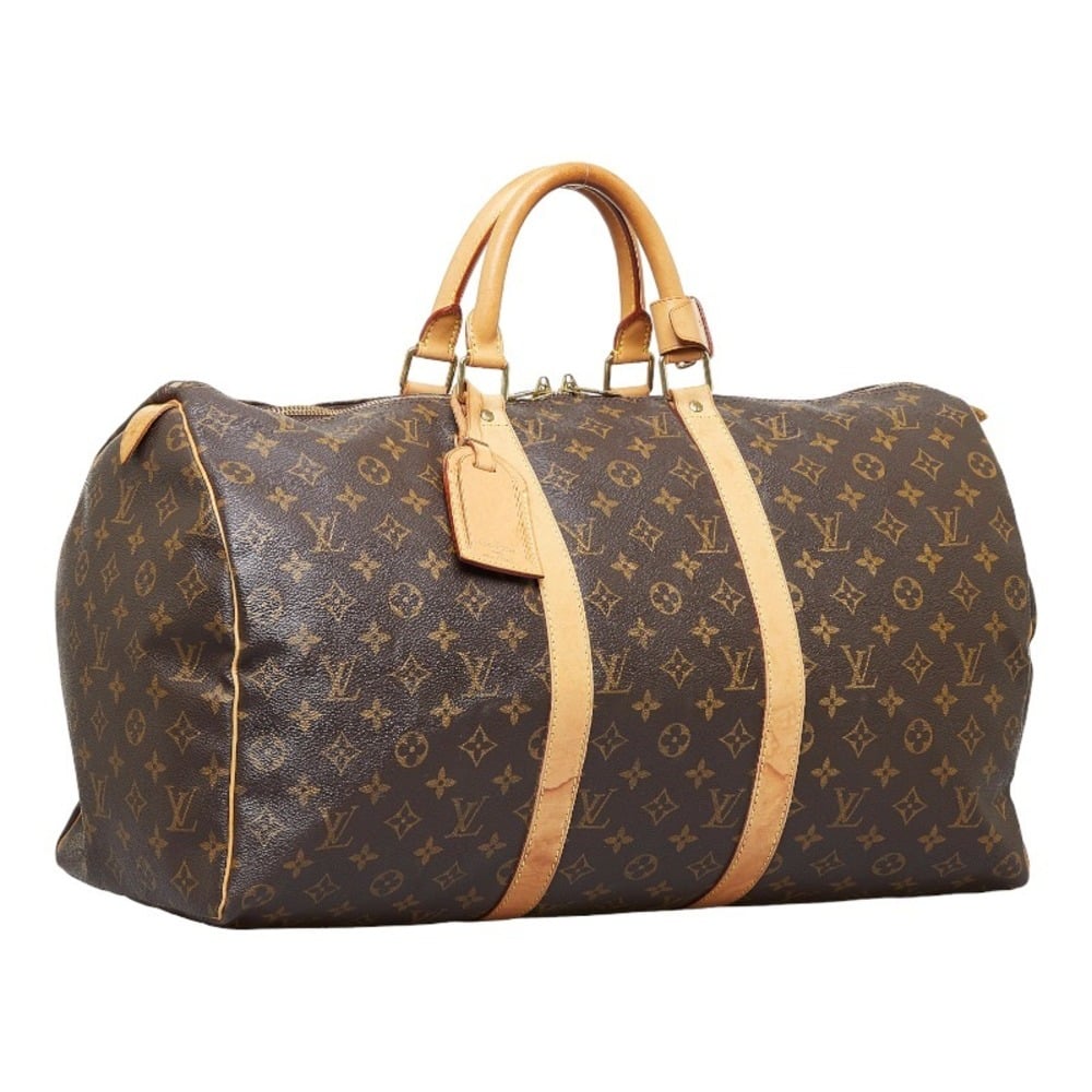 Louis Vuitton Keepall 50 Boston Bag(Brown)