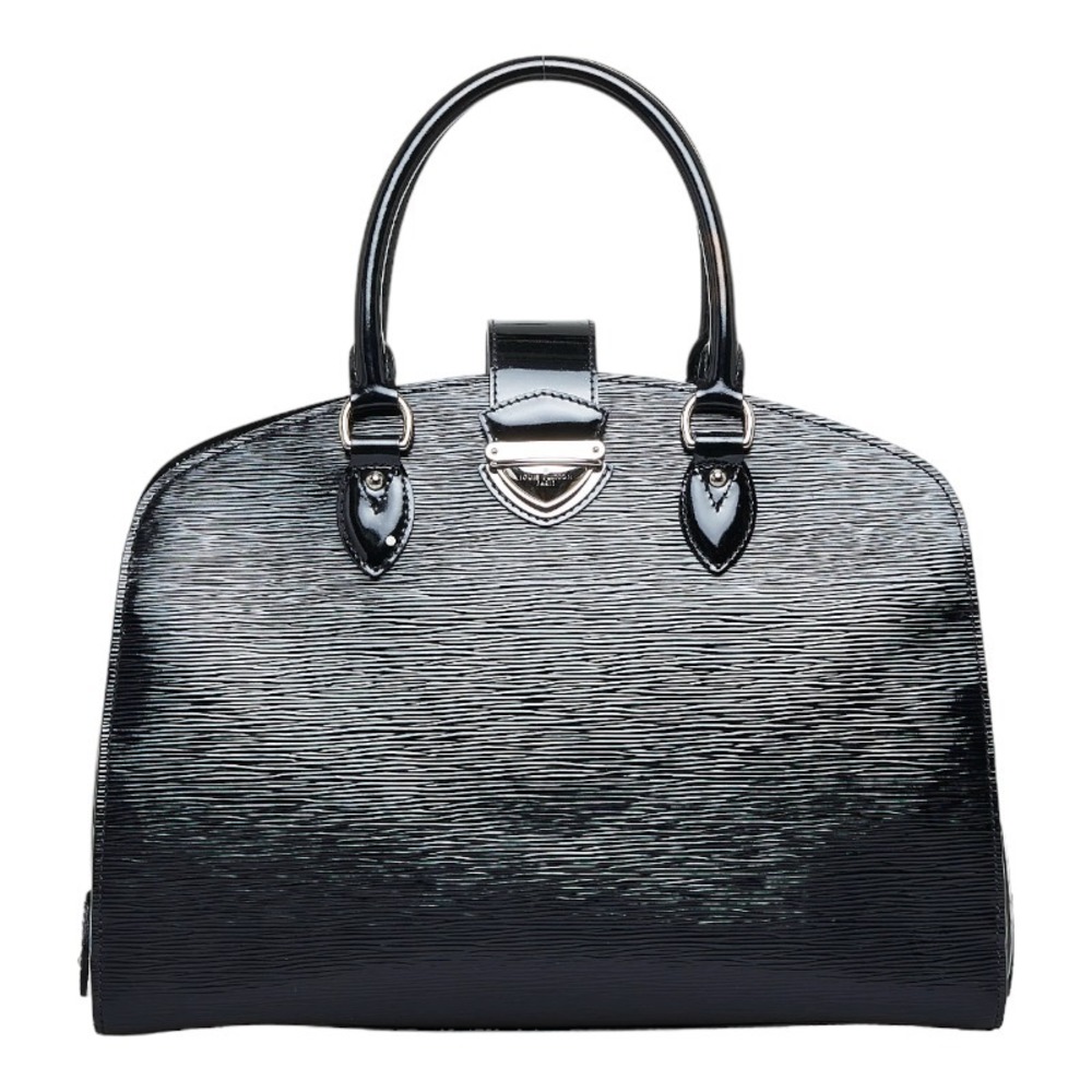 Louis Vuitton Epi Pont Neuf GM Handbag M59042 Noir Black Enamel