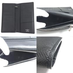 Louis Vuitton LOUIS VUITTON Bifold Long Wallet Taiga Portefeuille Braza Ardoise Men's M32572 r9607f