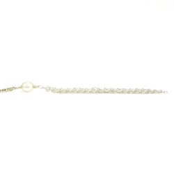 Tiffany TIFFANY&Co. Necklace mesh tassel pendant silver 925/pearl ladies r9616f