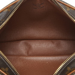 Louis Vuitton Monogram Marly Dragonne PM Second Bag M51827 Brown PVC  Leather Ladies LOUIS VUITTON