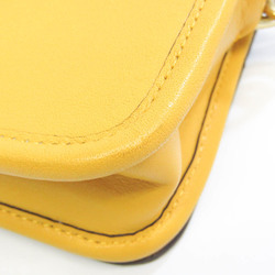 Coach Legacy Penny 19914 Women's Leather Shoulder Bag Yellow