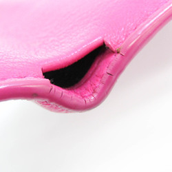 Balenciaga Papier Mini Wallet 391446 Women's Leather Wallet (tri-fold) Pink