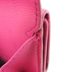 Balenciaga Papier Mini Wallet 391446 Women's Leather Wallet (tri-fold) Pink