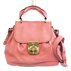Chloé Elsie Women's Leather Handbag,Shoulder Bag Light Pink