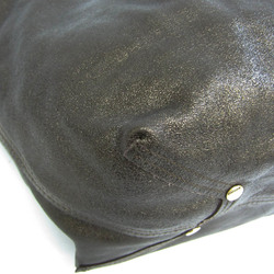 Tiffany Reversible Women's Leather Handbag,Tote Bag Brown