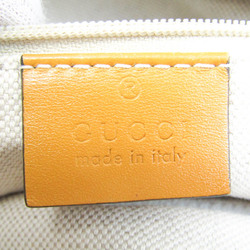 Gucci Sukey 247902 Women's Leather,GG Canvas Handbag,Shoulder Bag Beige,Brown,Dark Yellow