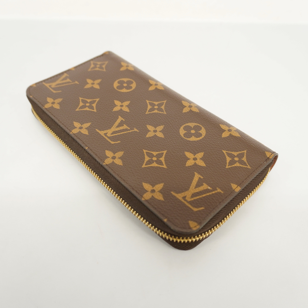 LOUIS VUITTON Monogram Zippy Wallet Round Zipper Long Brown M42616 RFID |  eLADY Globazone