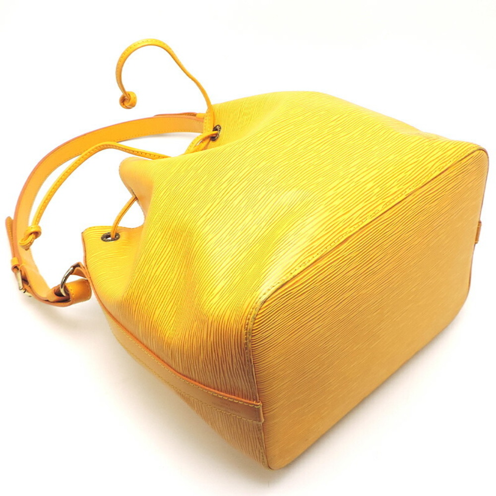 Louis Vuitton Petit Noe Yellow EPI Leather Shoulder Bag