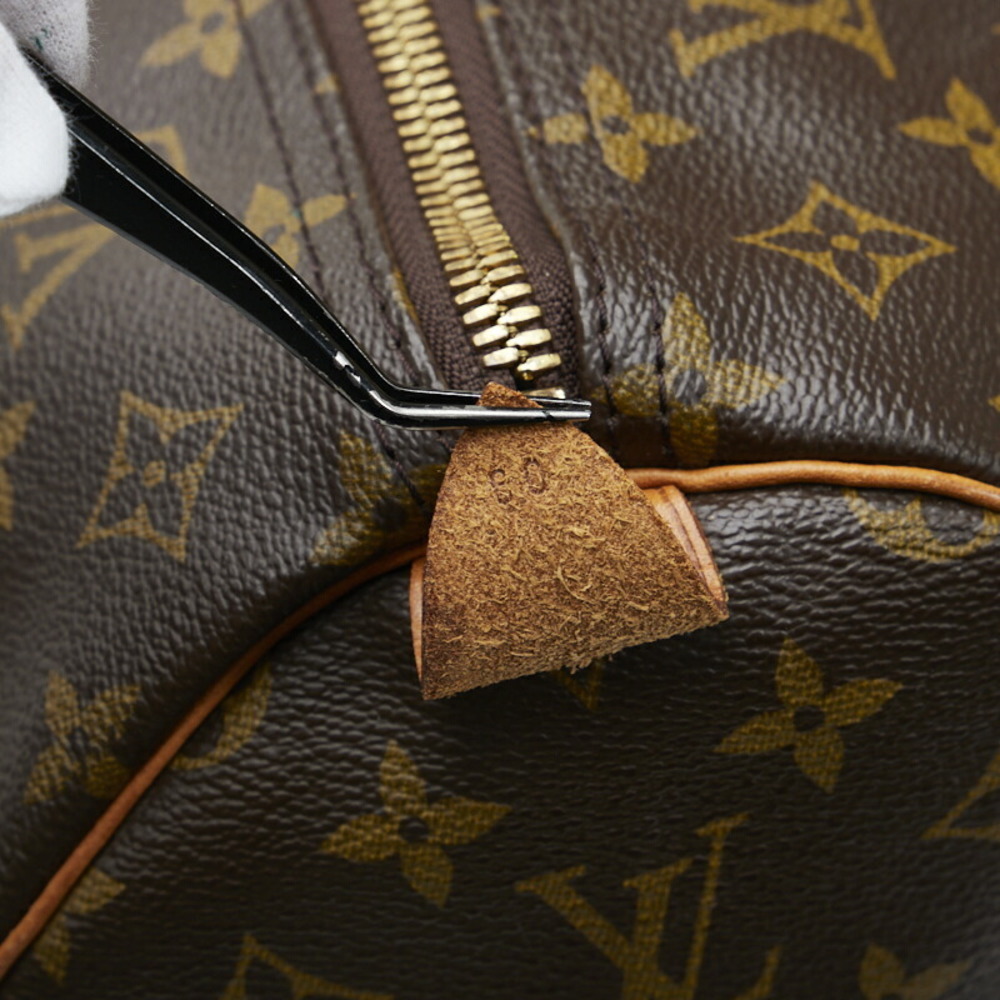 Louis Vuitton Monogram Keepall 60 Boston Bag M41422 Brown PVC