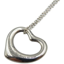 Tiffany open heart 925 silver necklace