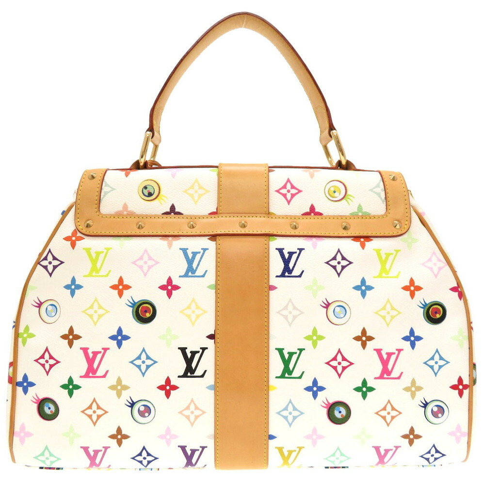 Louis Vuitton Monogram Multicolor Sac Retro GM Blanc Eye Love You M92053  Handbag Bag White LV LOUIS VUITTON | eLADY Globazone