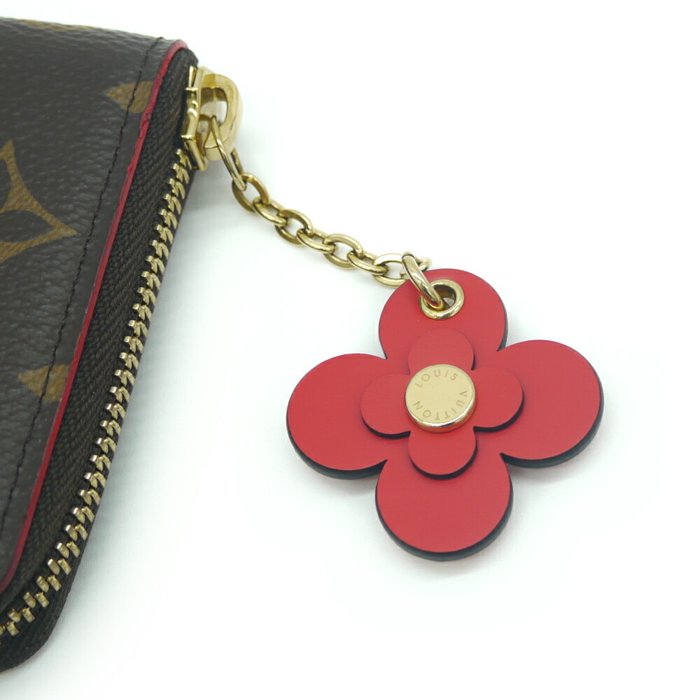 LOUIS VUITTON Louis Vuitton Long Wallet Portefeuille Clemence M62940  Monogram Flower Charm | eLADY Globazone