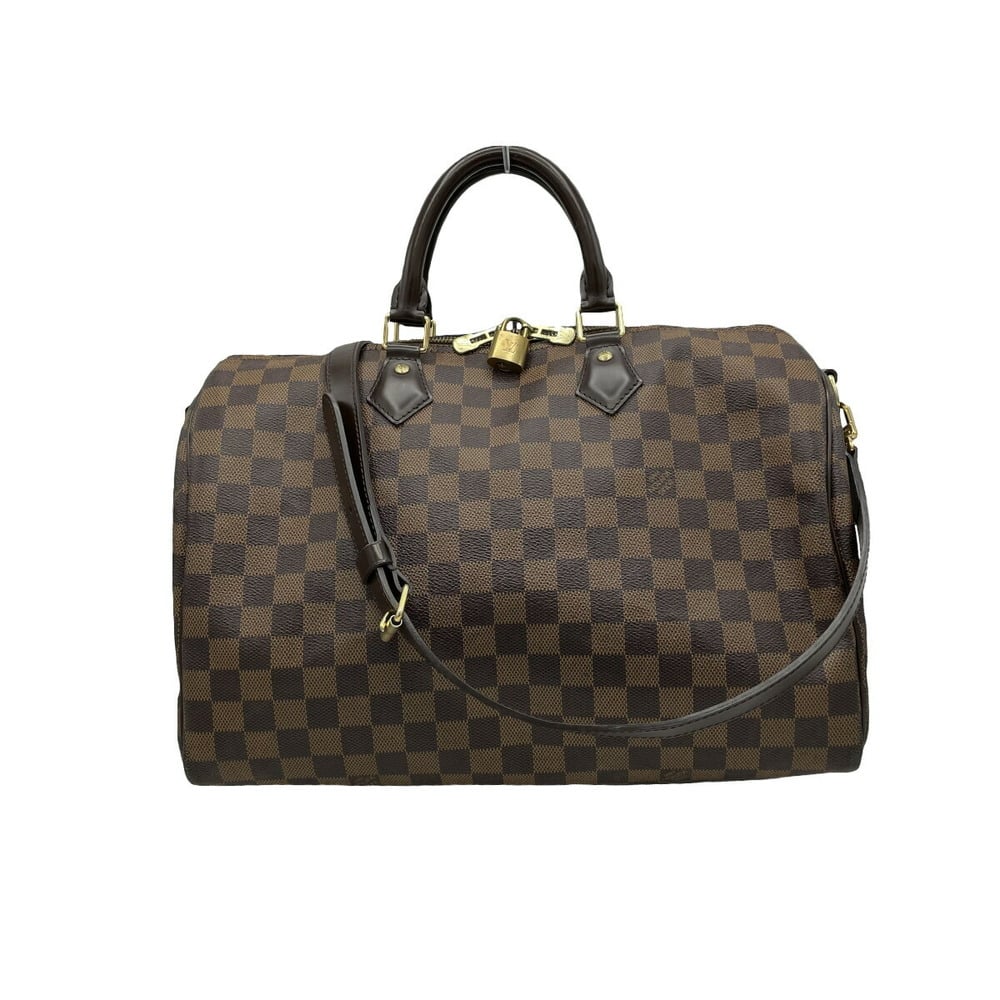 Louis Vuitton Speedy Shoulder Strap Handbag