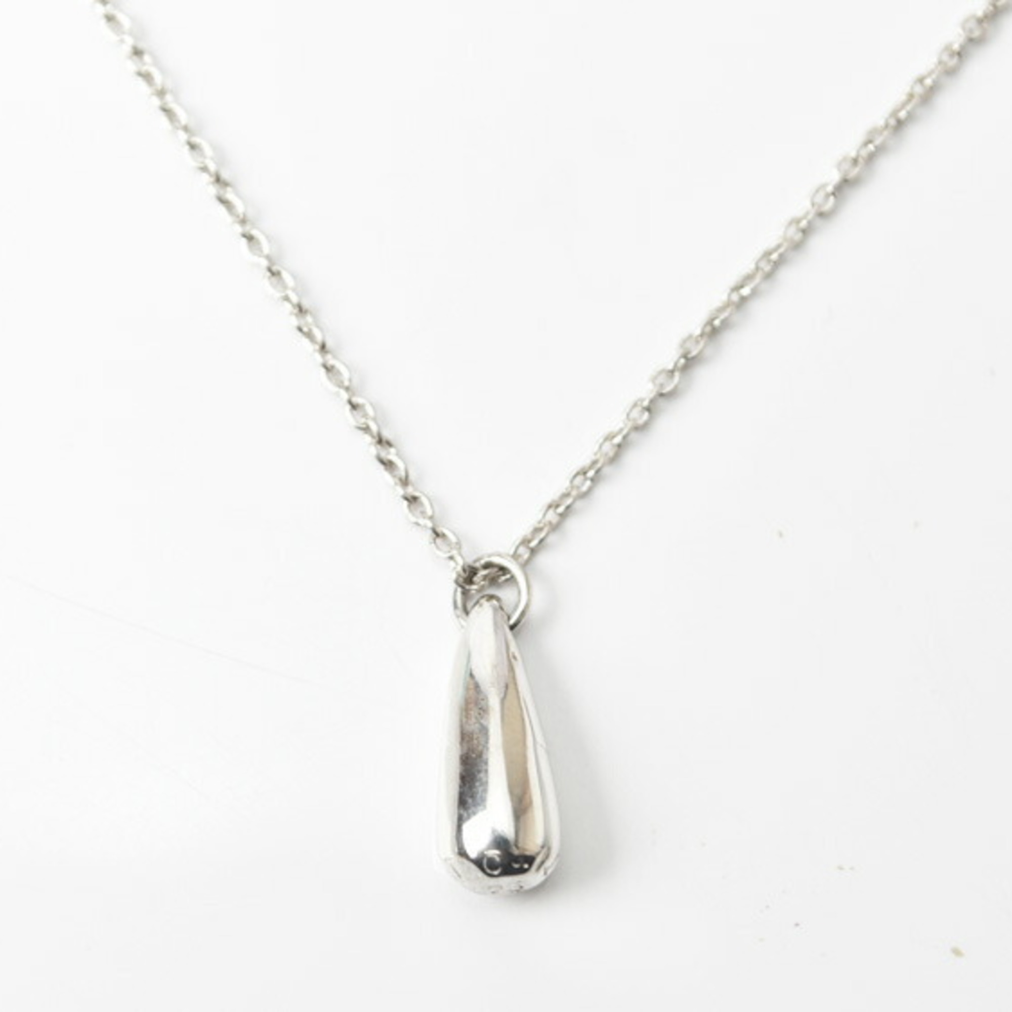 Tiffany necklace pendant silver TIFFANY&Co. Elsa Peretti teardrop