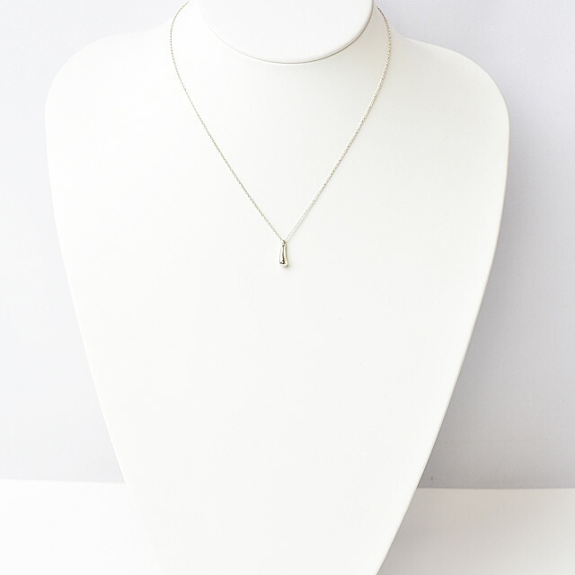 Tiffany necklace pendant silver TIFFANY&Co. Elsa Peretti teardrop