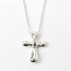 Tiffany necklace pendant silver TIFFANY&Co. Elsa Peretti cross motif