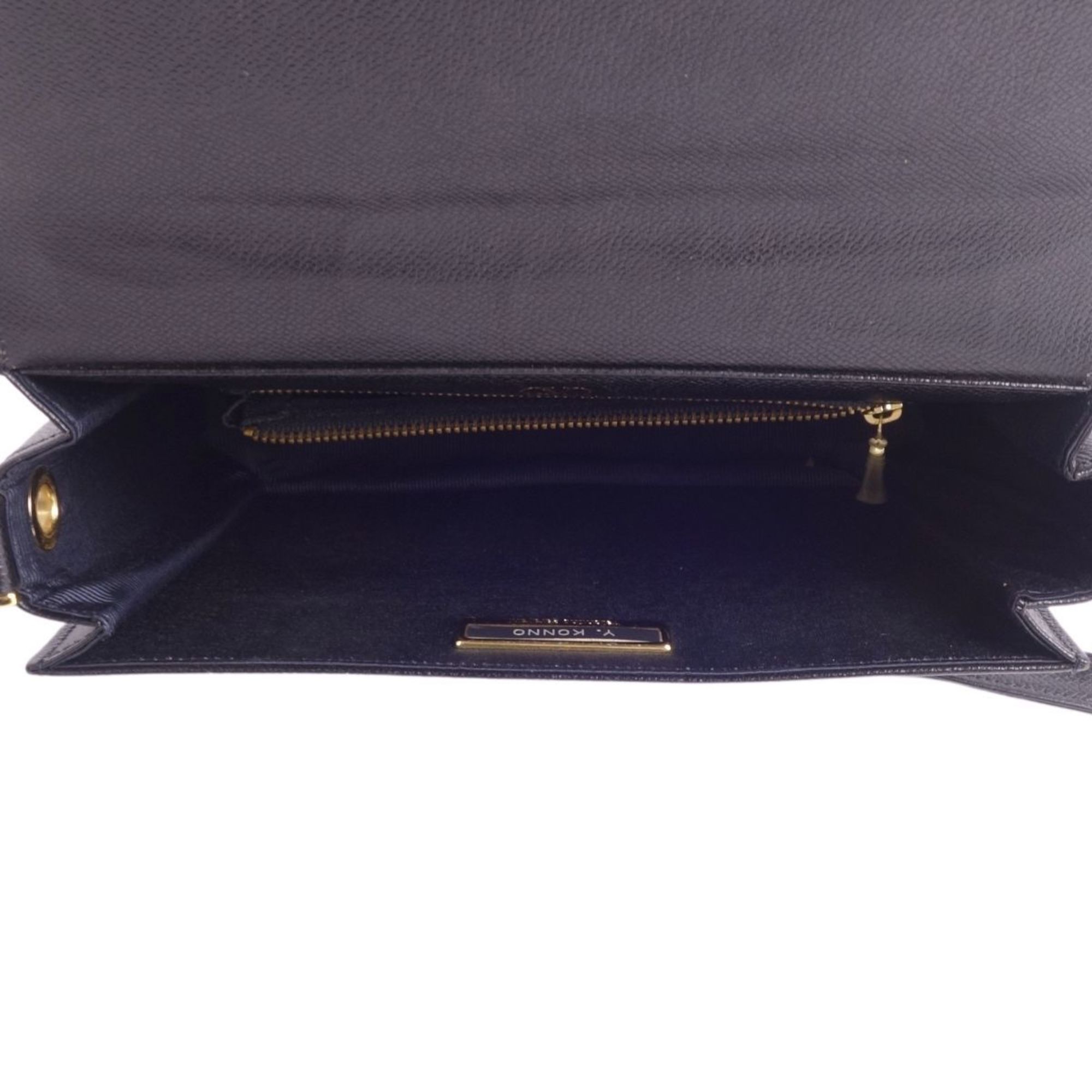 Valentino Garavani bag shoulder pattern calf leather ladies black