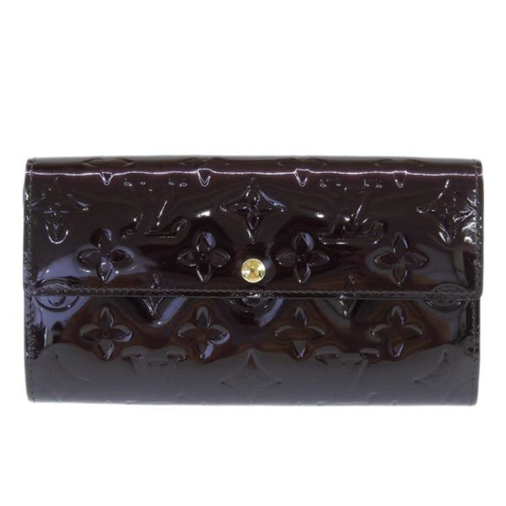 Louis Vuitton Portefeuille Sarah Vernis Varnished Leather Wallet