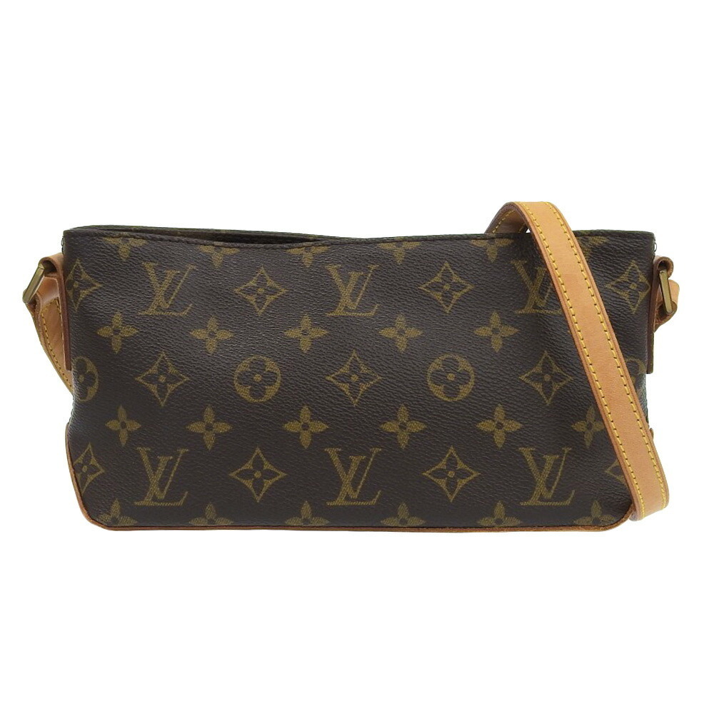 Authentic Louis Vuitton Monogram Trotteur Shoulder Bag