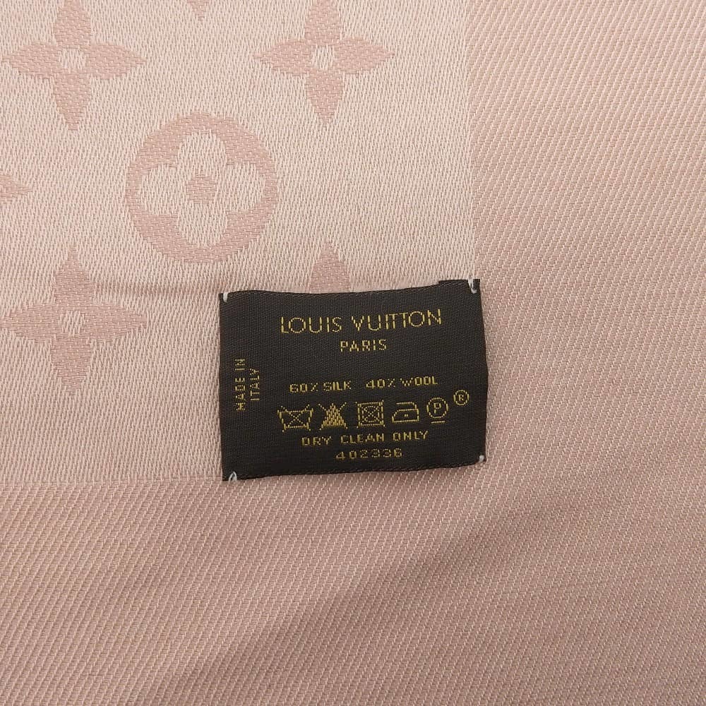 Louis Vuitton LOUIS VUITTON Monogram Stole Muffler Shawl Silk x