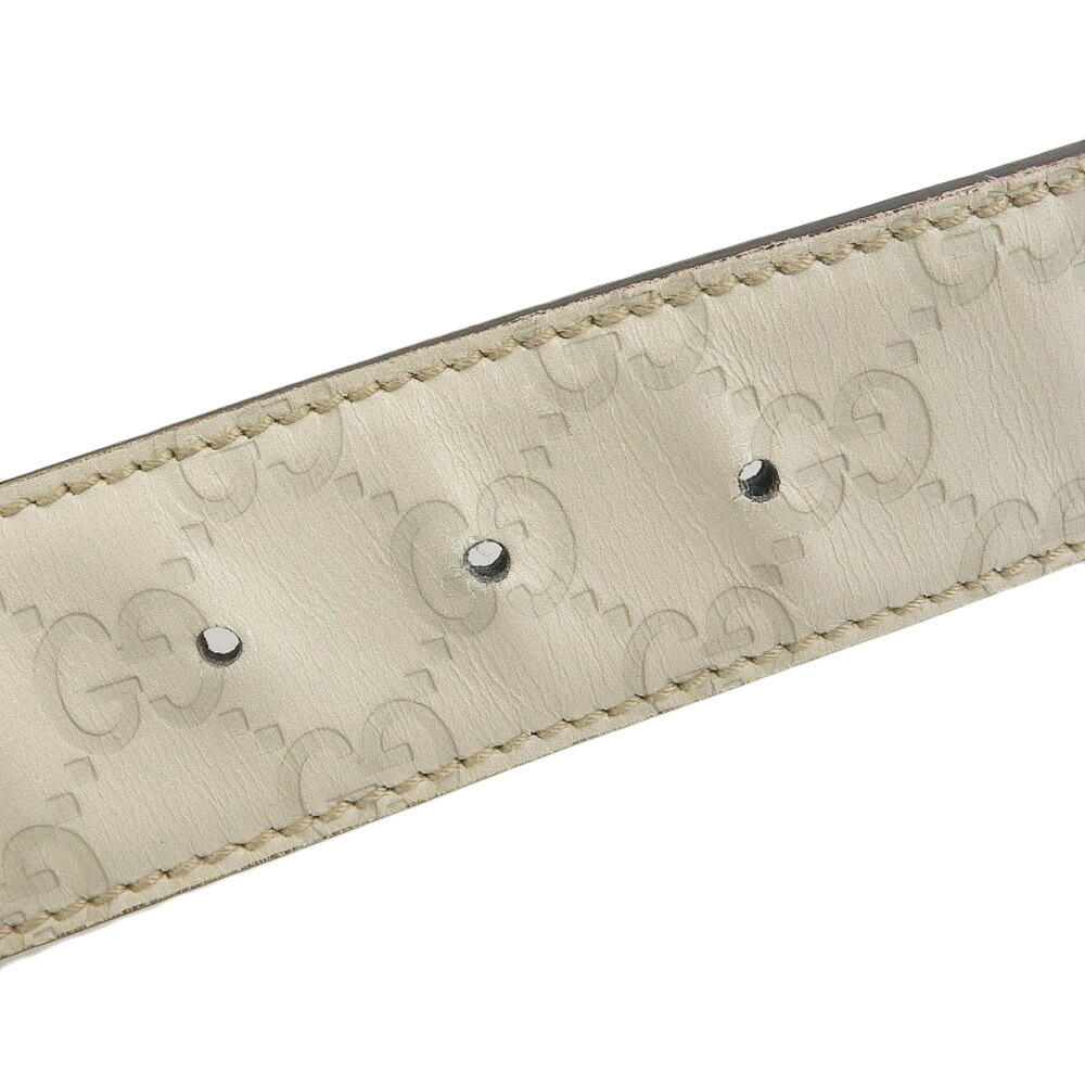 Gucci Men's GG Shima Leather Belt