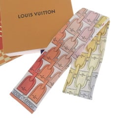 Louis Vuitton LOUIS VUITTON Scarf Muffler Tie Bando My LV Tag Monogram Silk  100% Women's Multicolor