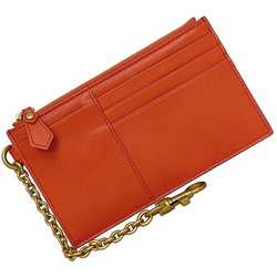 Bottega Veneta coin case orange gold 567190 leather GP BOTTEGA VENETA purse card wallet