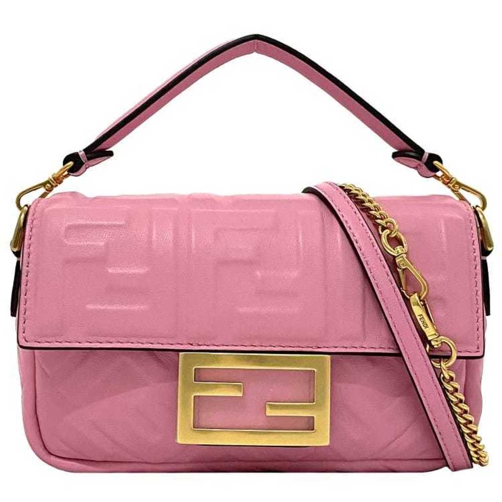Baguette Leather Pink